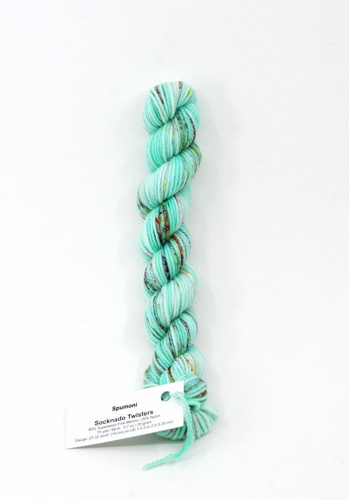 Spumoni - Socknado Mini Twister 20 Gram - Dyed Stock