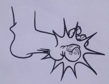 A Day in the Life of a Hand Dyer: or How I Kicked the Bucket!