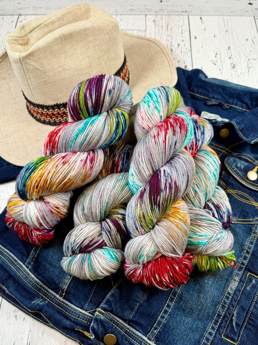 Stampede Midway! Fingering/Socknado - Dyed to order