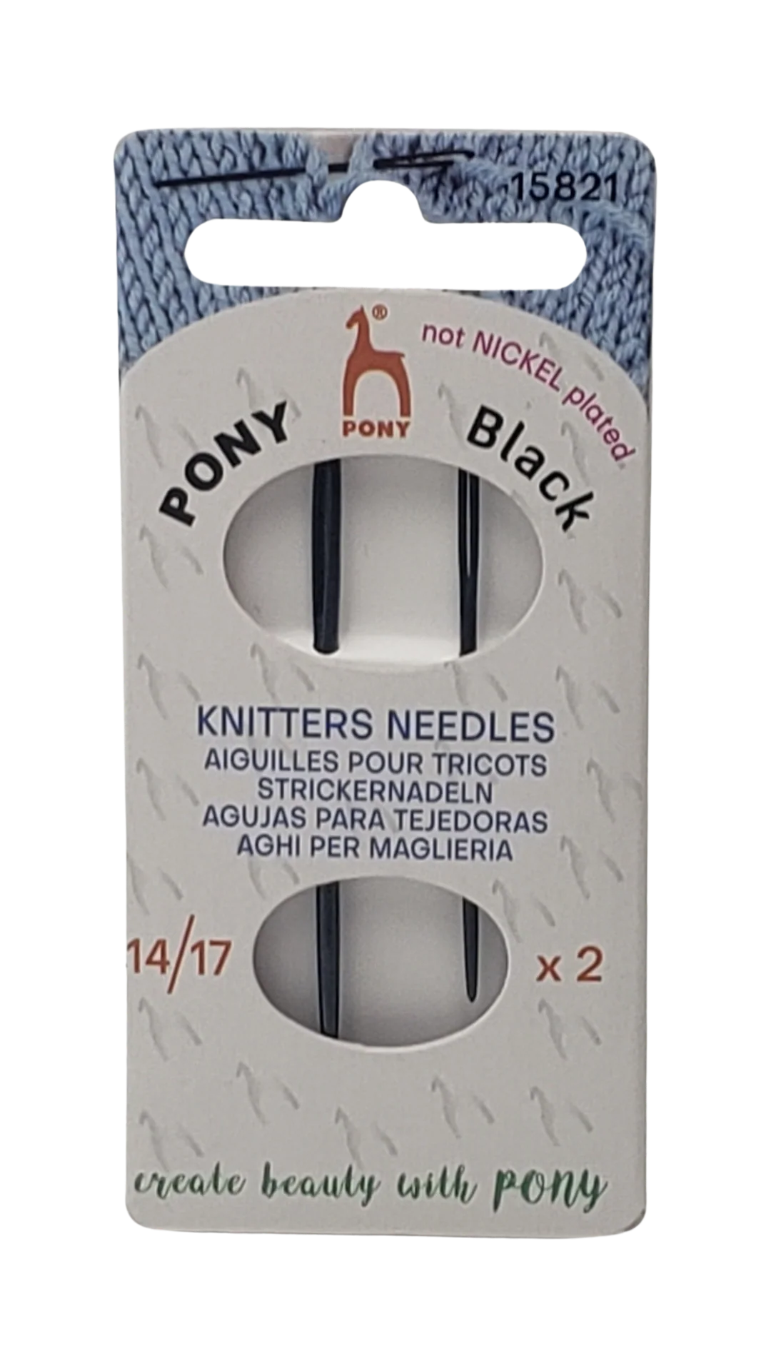 PONY Black - Darning Needles (set of 2)