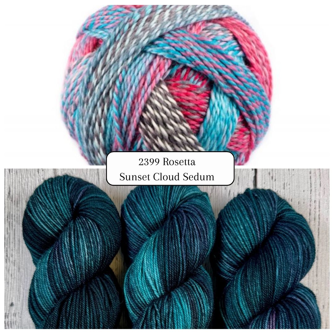 Midwinter Blossom Cowl Kit - Socknado