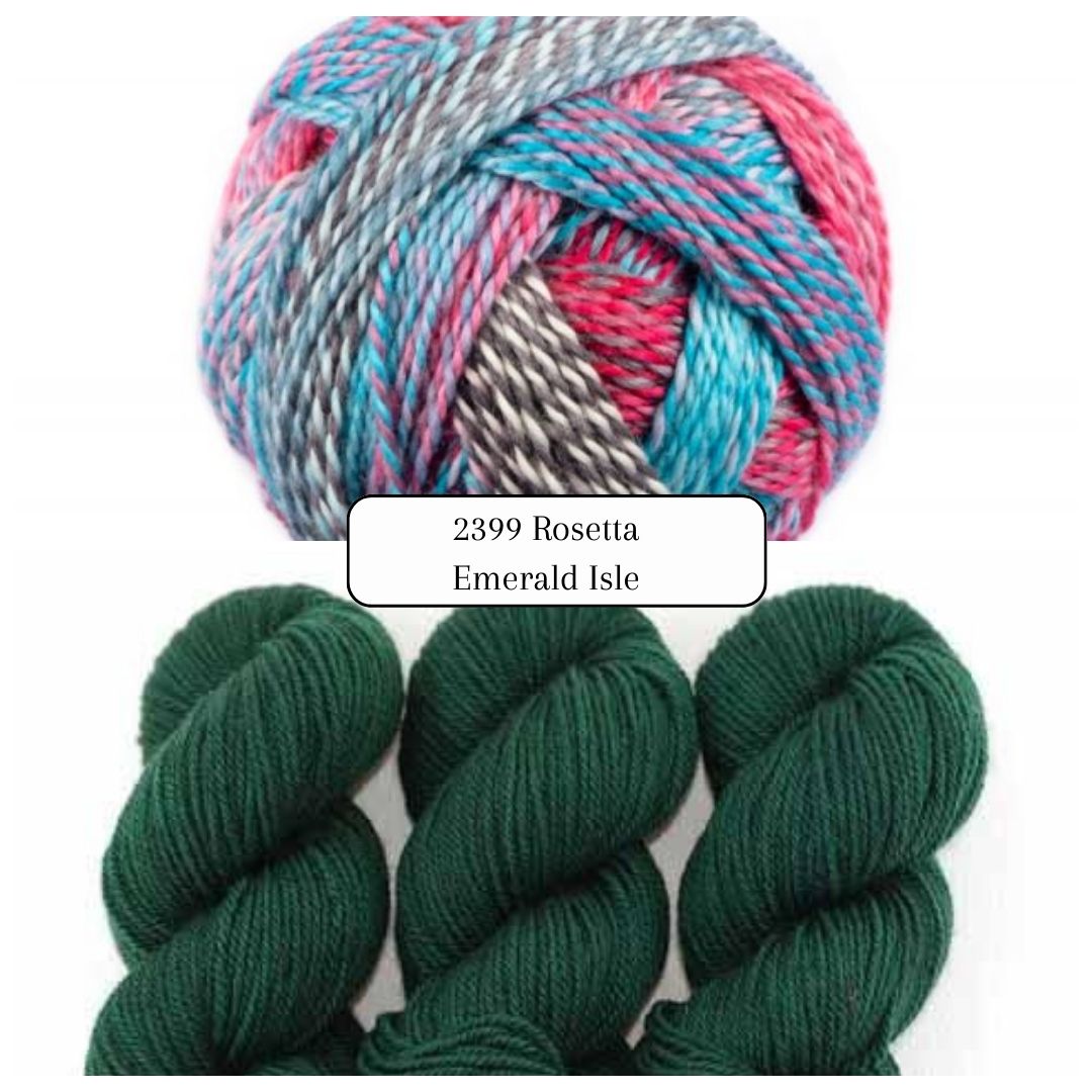 Midwinter Blossom Cowl Kit - Lascaux Fine