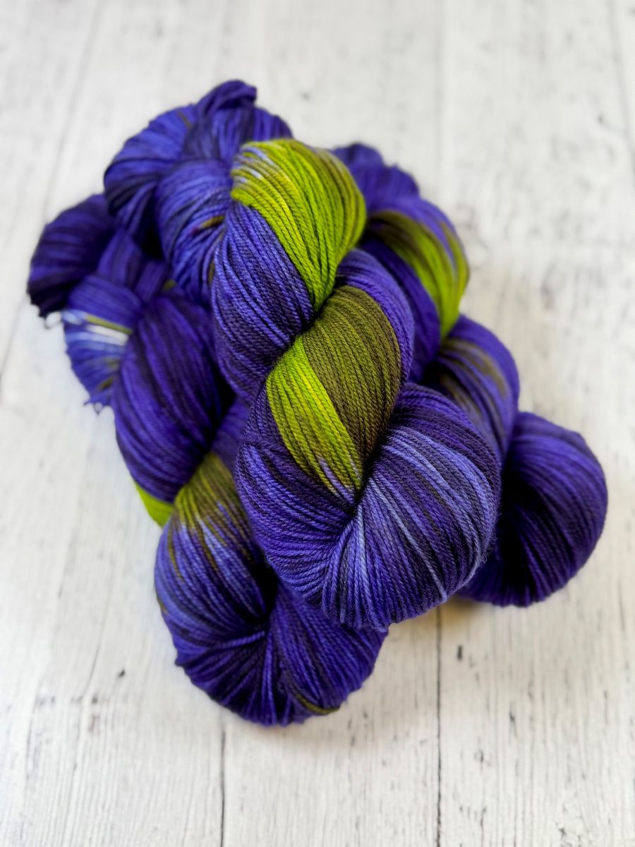 Monsters Under the Bed in Socknado Fingering - Dyed to Order