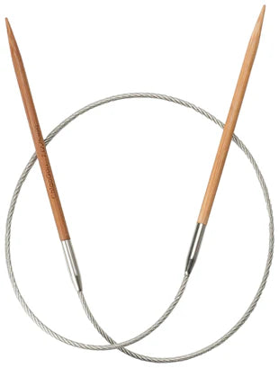 Chiao Goo Bamboo Circular Needles 80 cm / 32&quot; - Patina