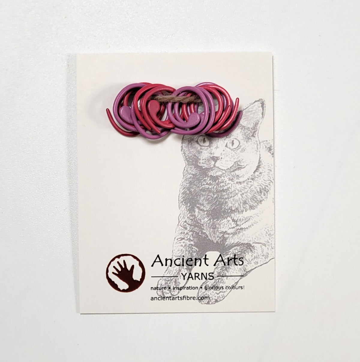 Removable Metal Stitch Marker Set - 12pc