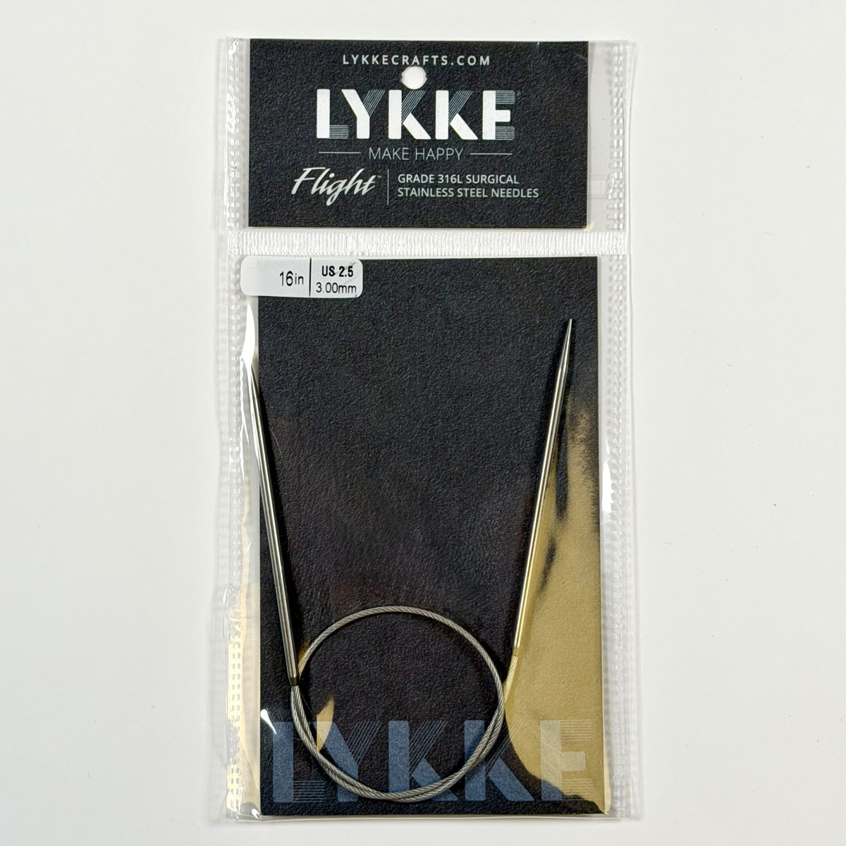 Lykke Fixed Circular Needles 150 cm / 60" - Flight