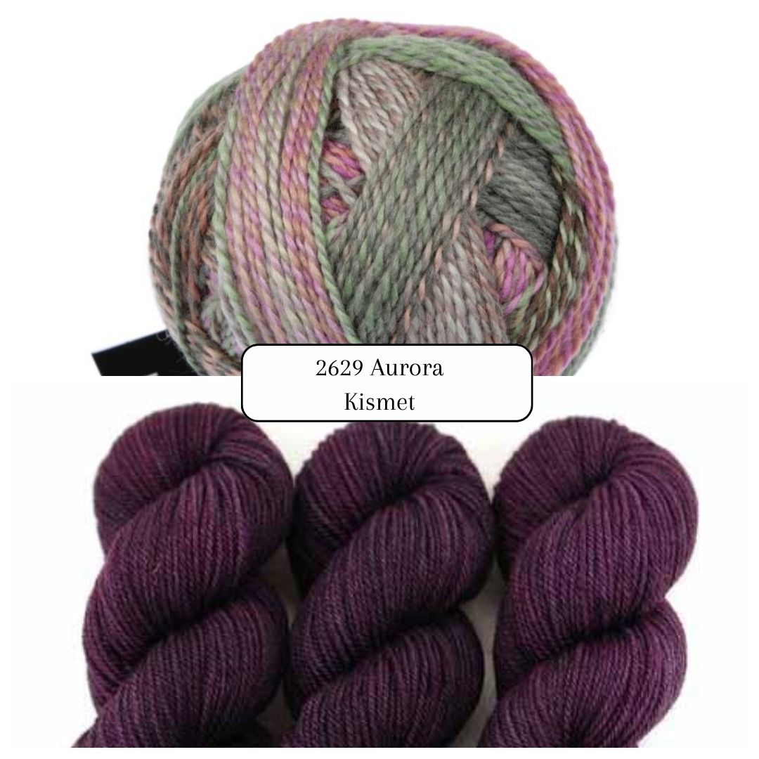 Midwinter Blossom Cowl Kit - Lascaux Fine