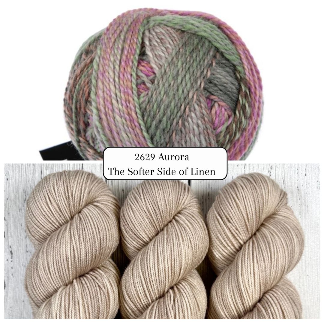 Midwinter Blossom Cowl Kit - Socknado