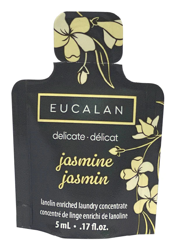 Eucalan Jasmine No Rinse Delicate Wash (Lanolin Enriched Concentrate), 5ml