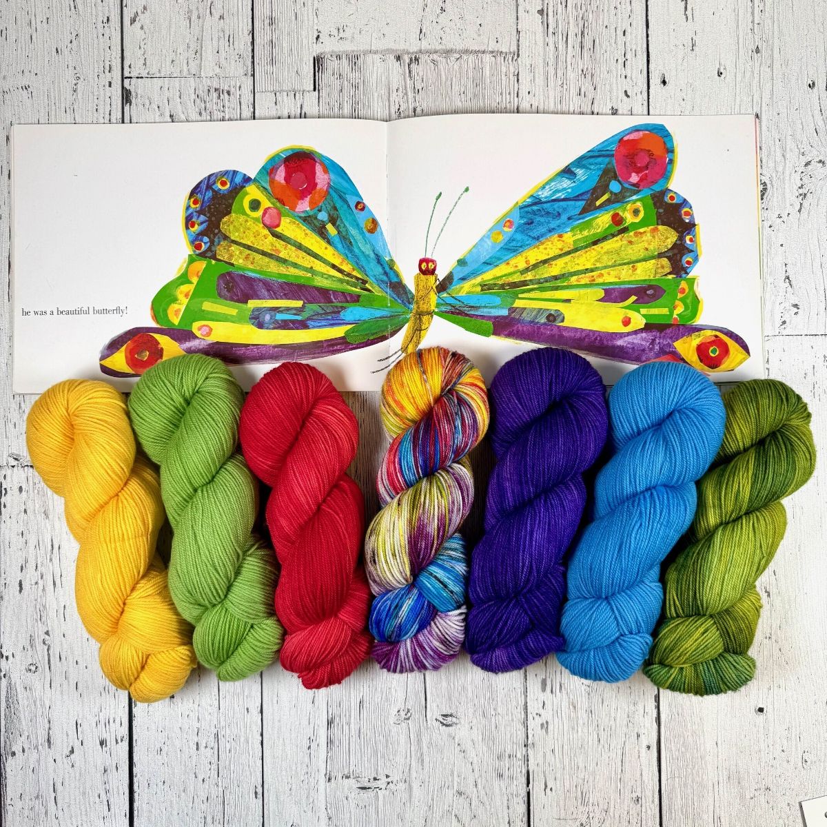 The Very Hungry Caterpillar - Socknado - Dyed Stock - March 2026