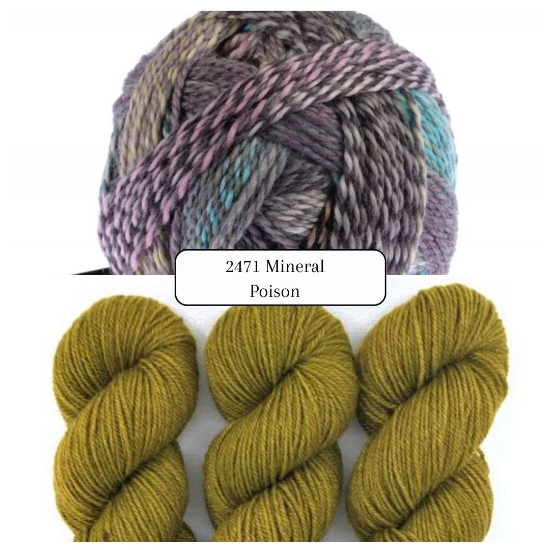 Midwinter Blossom Cowl Kit - Lascaux Fine