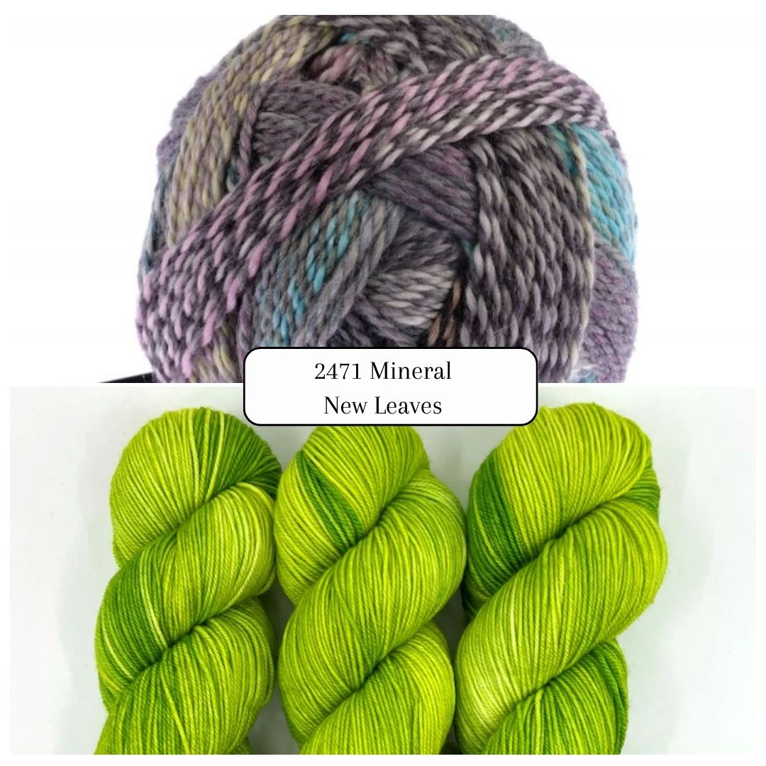 Midwinter Blossom Cowl Kit - Socknado