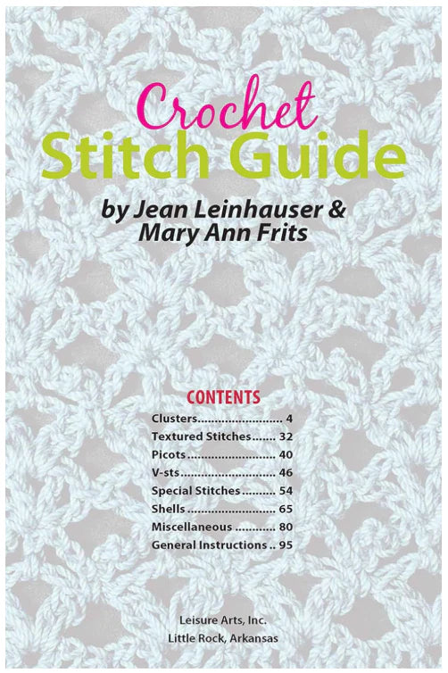 Crochet Stitch Guide (Paperback)