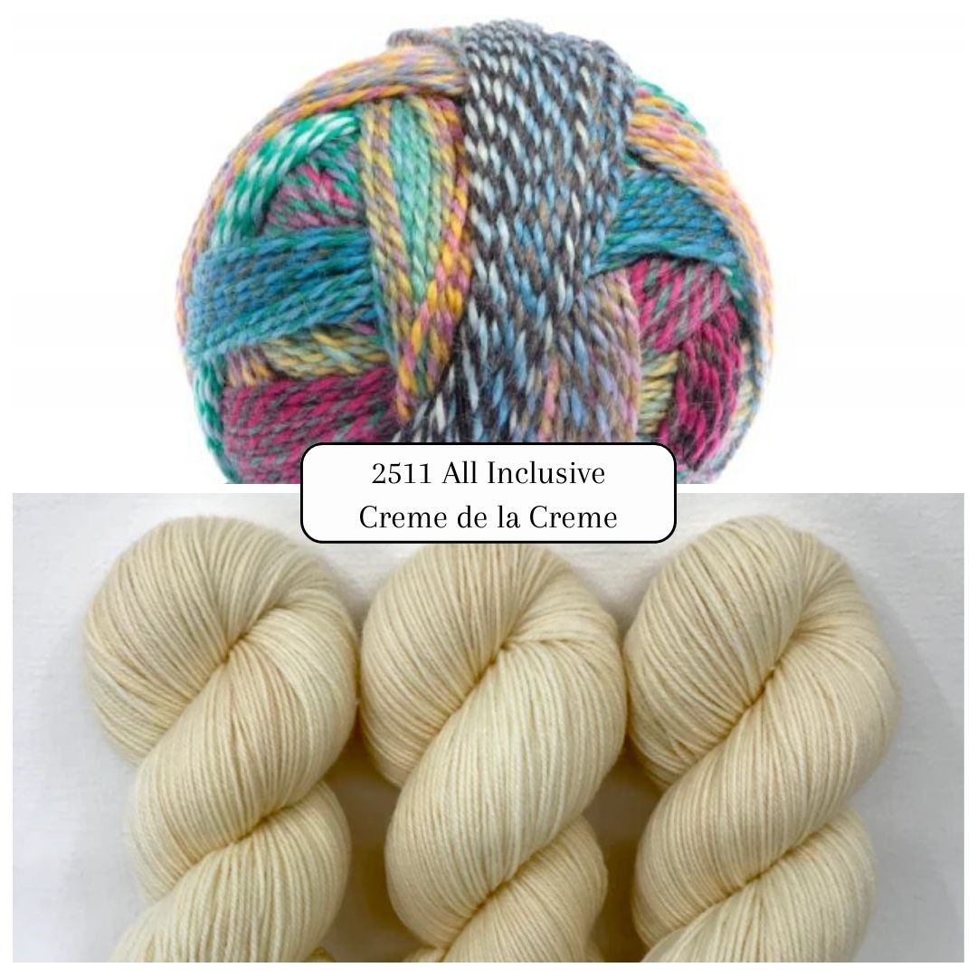 Midwinter Blossom Cowl Kit - Socknado