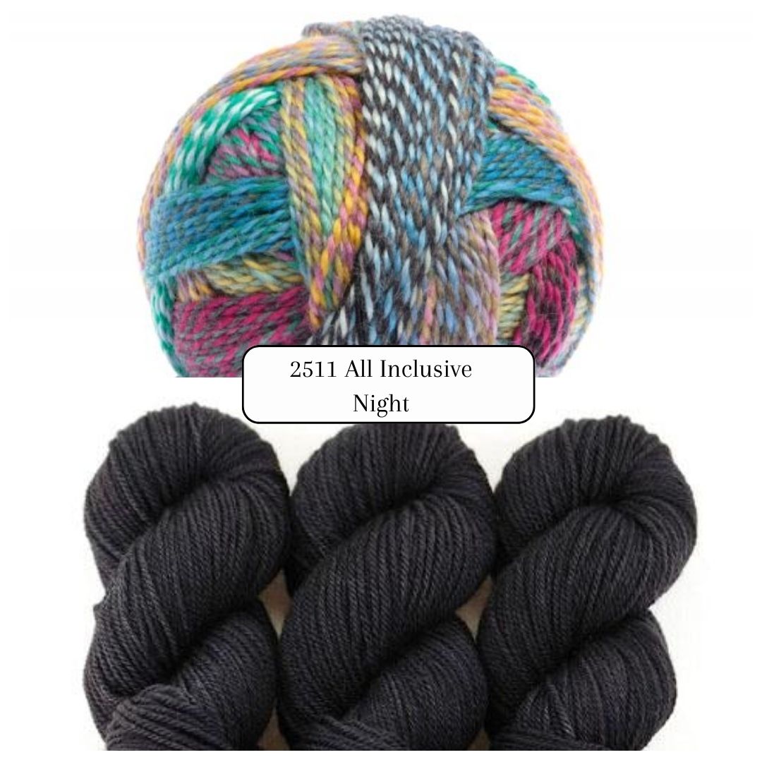 Midwinter Blossom Cowl Kit - Lascaux Fine