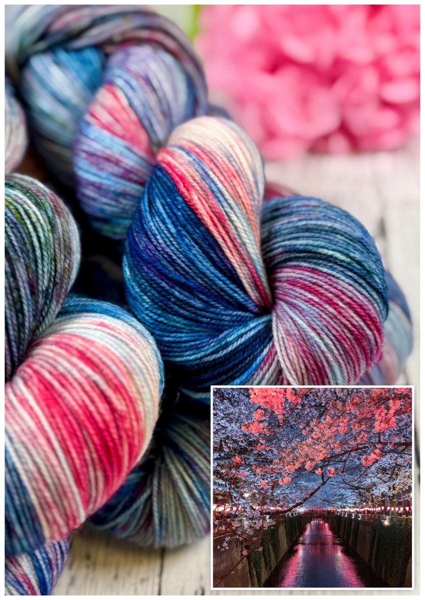 Cherry Blossom Party! Revival Worsted - Dyed Stock