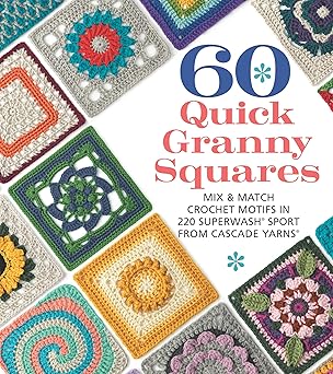 60 Quick Granny Squares: Mix & Match Crochet Motifs (Paperback)