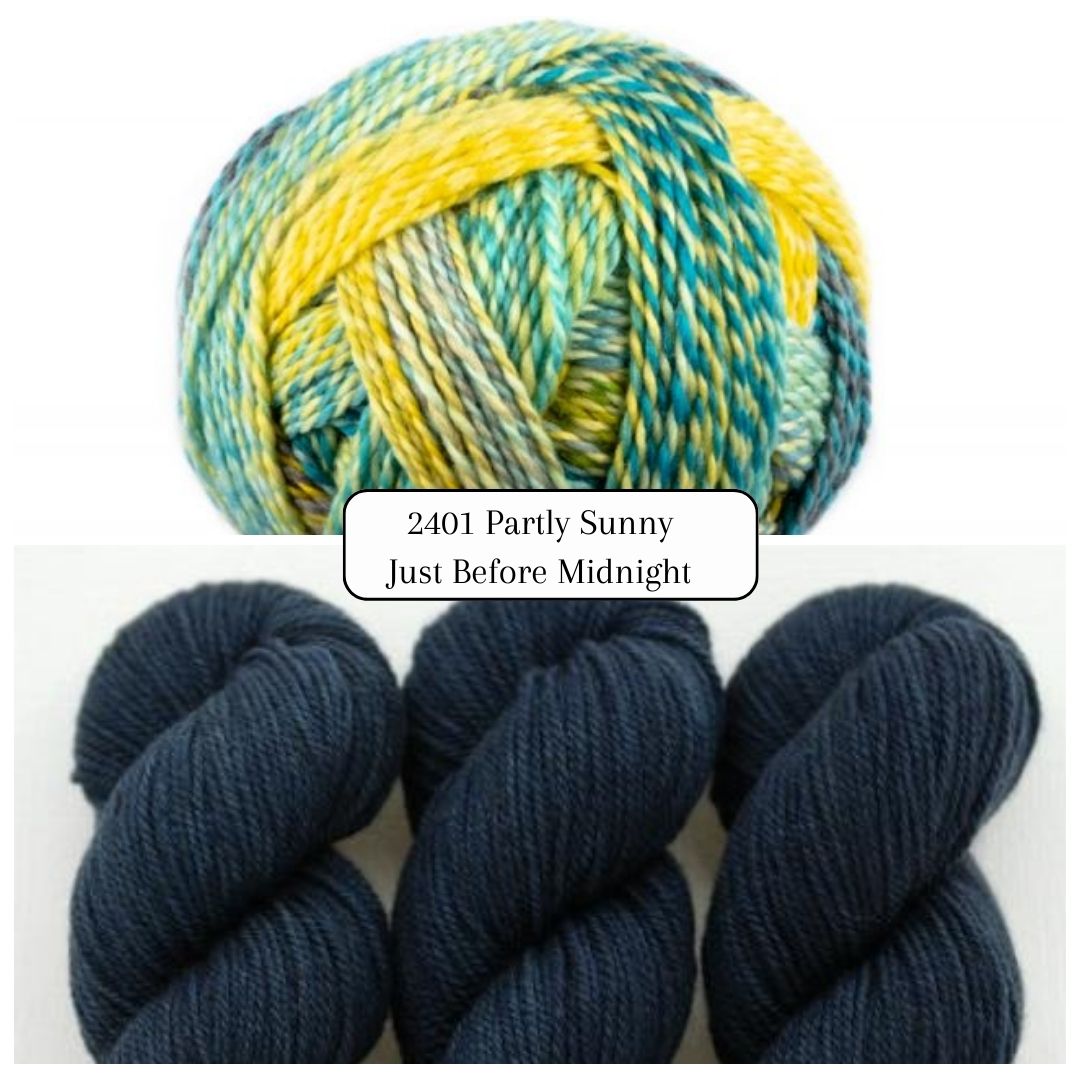 Midwinter Blossom Cowl Kit - Lascaux Fine