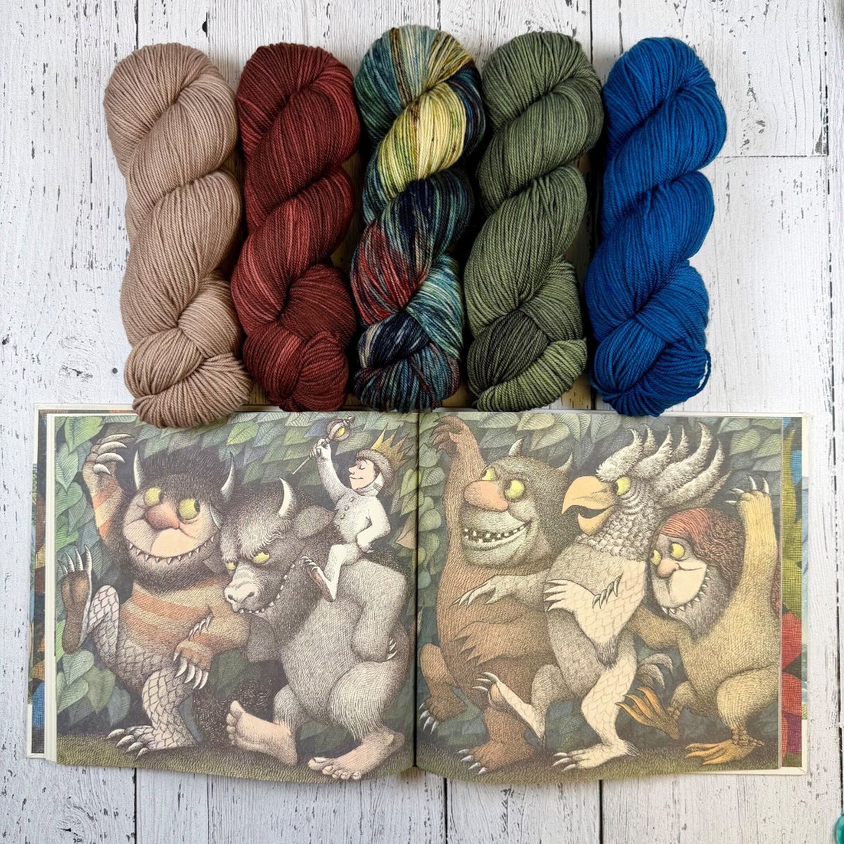 Where the Wild Things Are - Colour of the Month (Non Subscription Option) - August 2026 - Merino DK / Light Worsted
