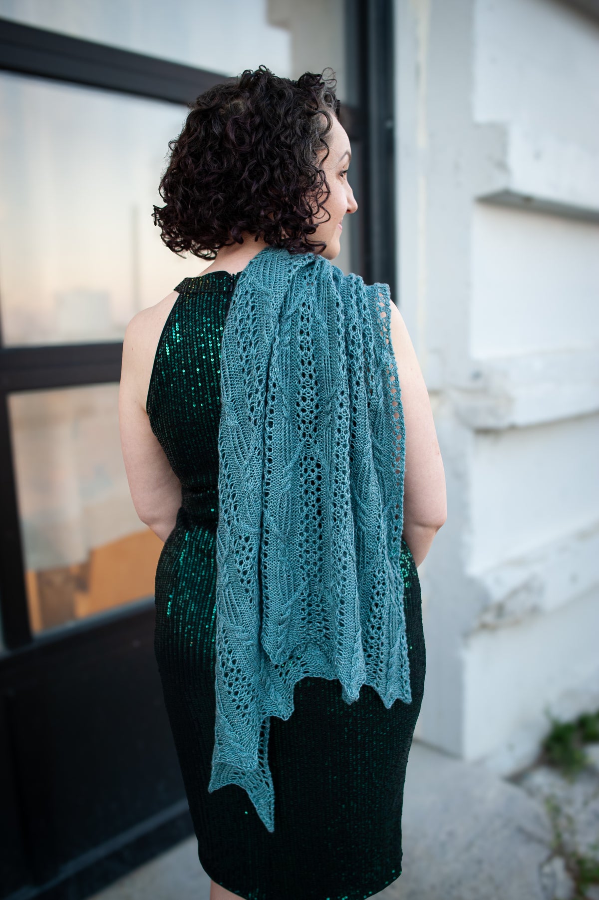 Brocade Shawl Pattern