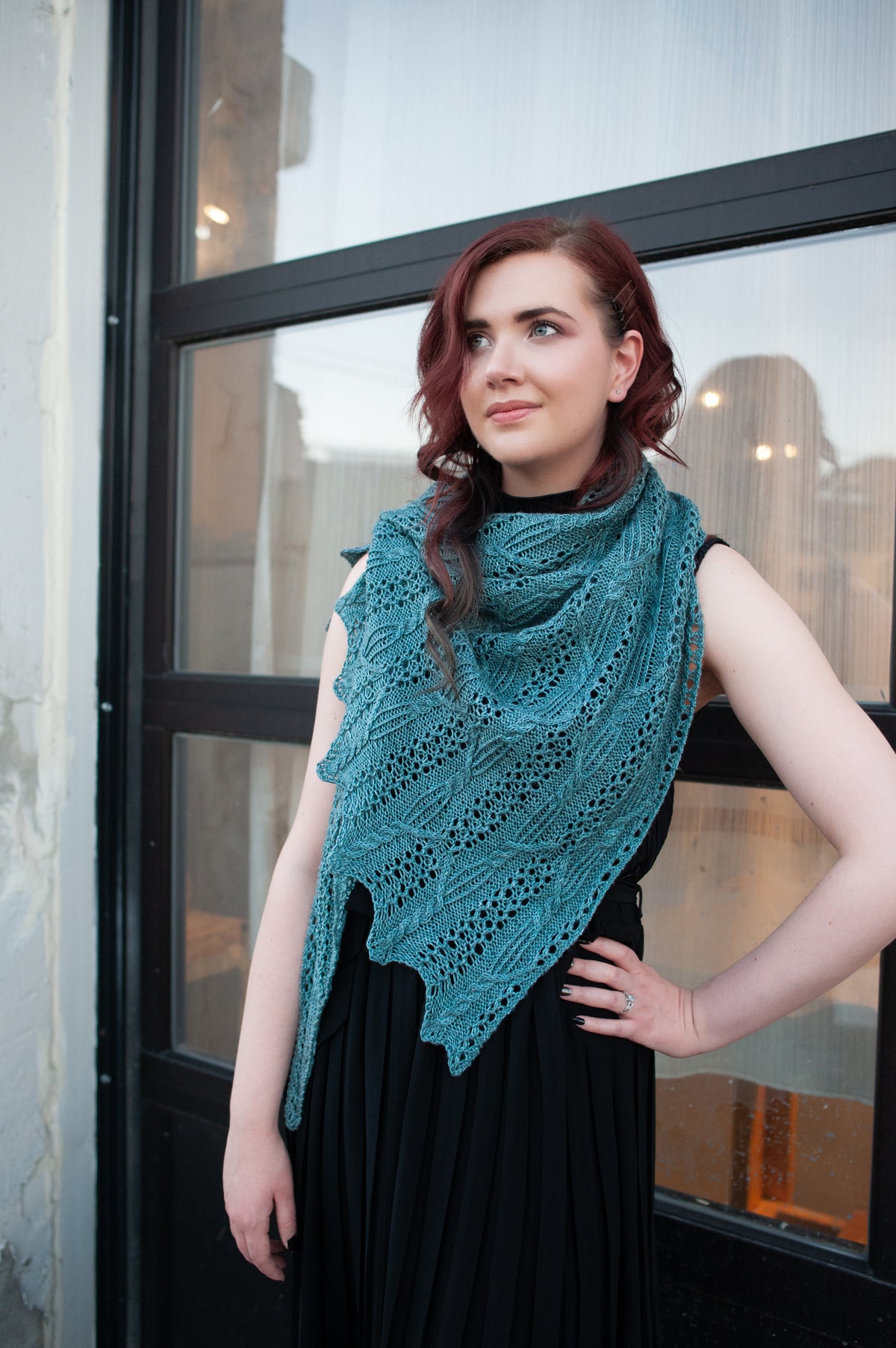 Brocade Shawl Pattern