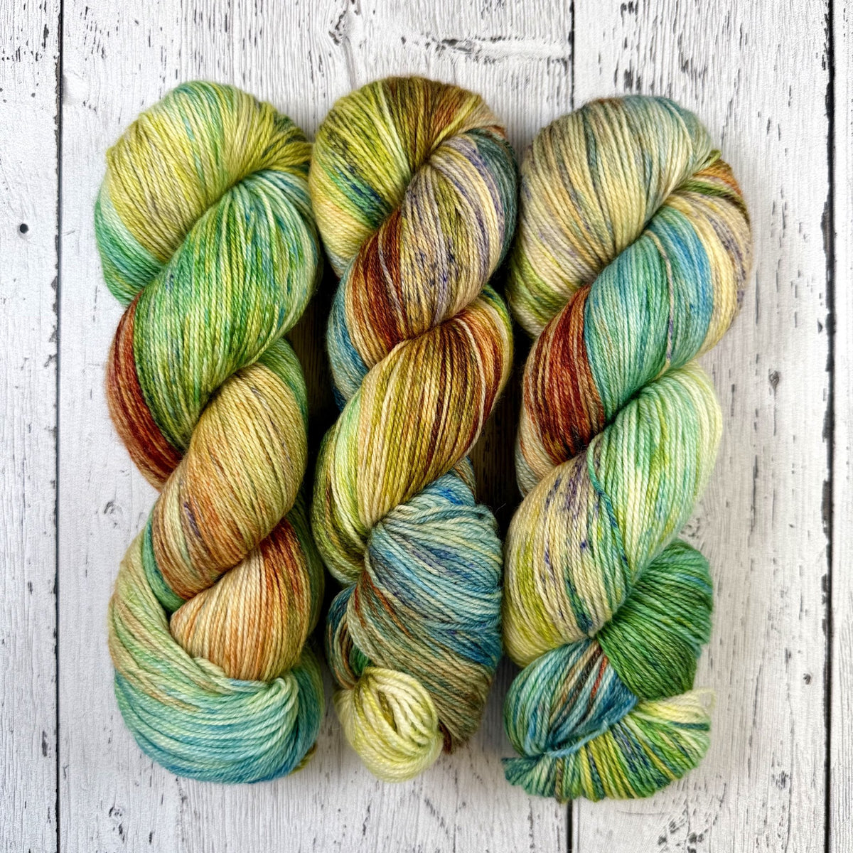 A Summer in Monaco - Monet - Little Nettle Soft Fingering - Dyed Stock