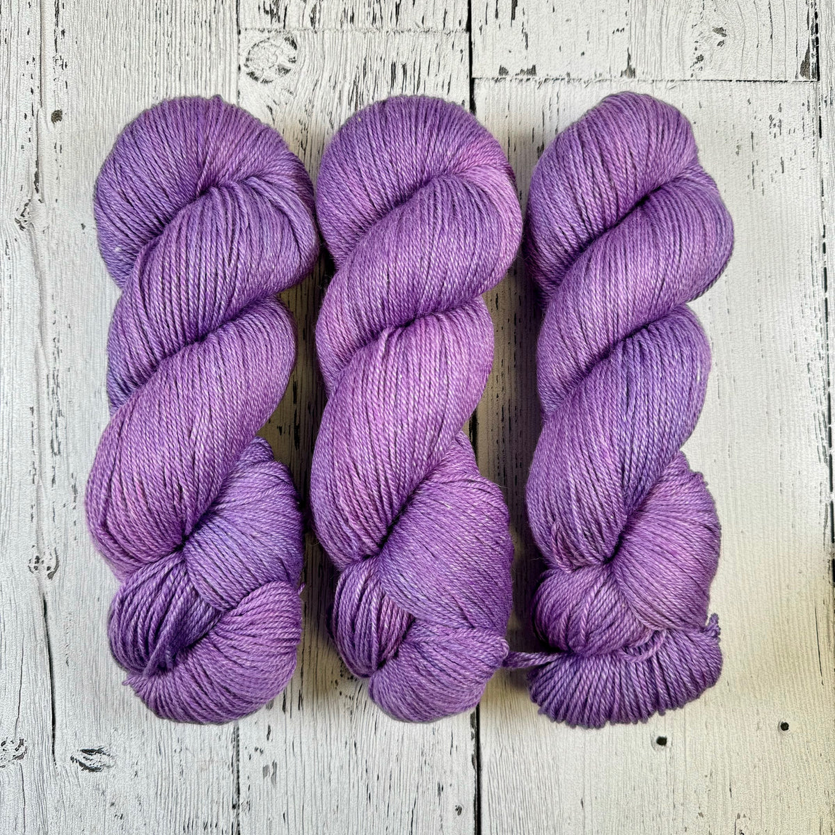 African Violet - Little Nettle Soft Fingering - Dyed Stock