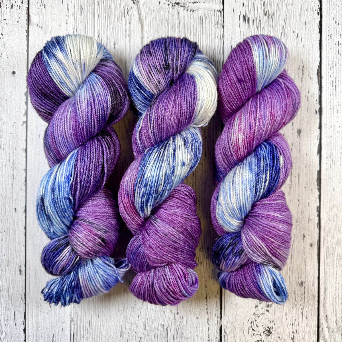 Alexandrite Effect - Little Nettle Soft Fingering - Dyed Stock