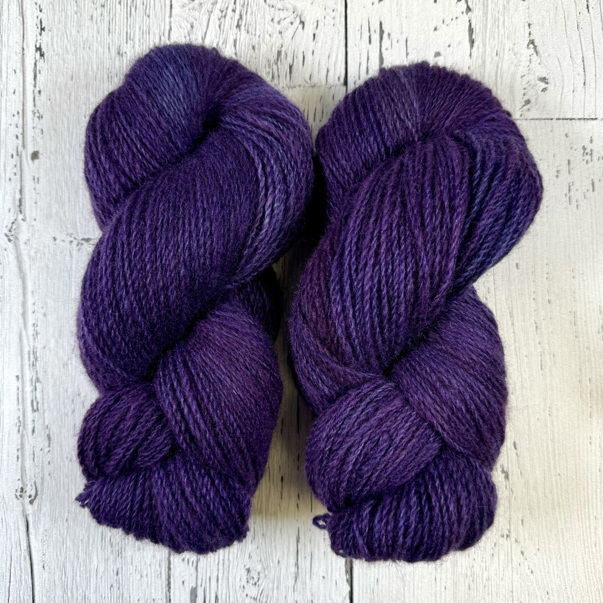 Amethyst - Heritage Fingering (Batch 7) - Natural Grey - Dyed Stock