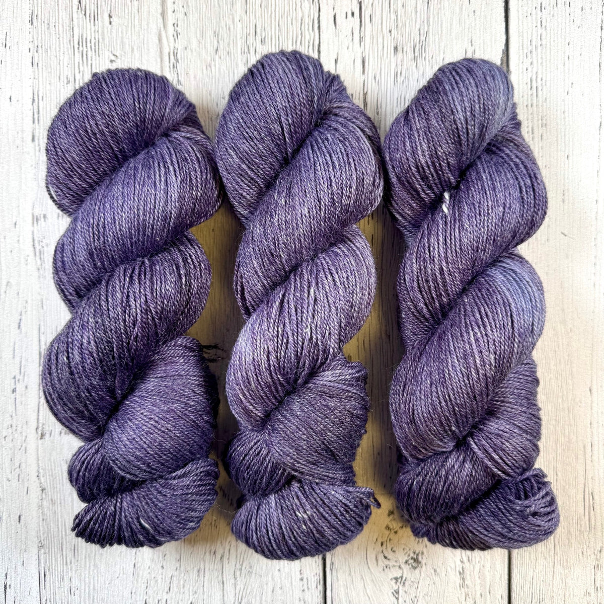 Amethyst - Little Nettle Soft Fingering - Dyed Stock