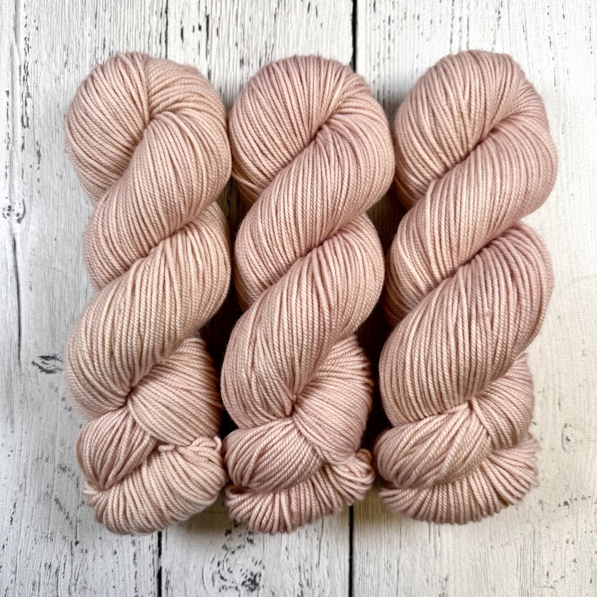 Apple Blossom - Merino DK / Light Worsted - Dye Lot Ends