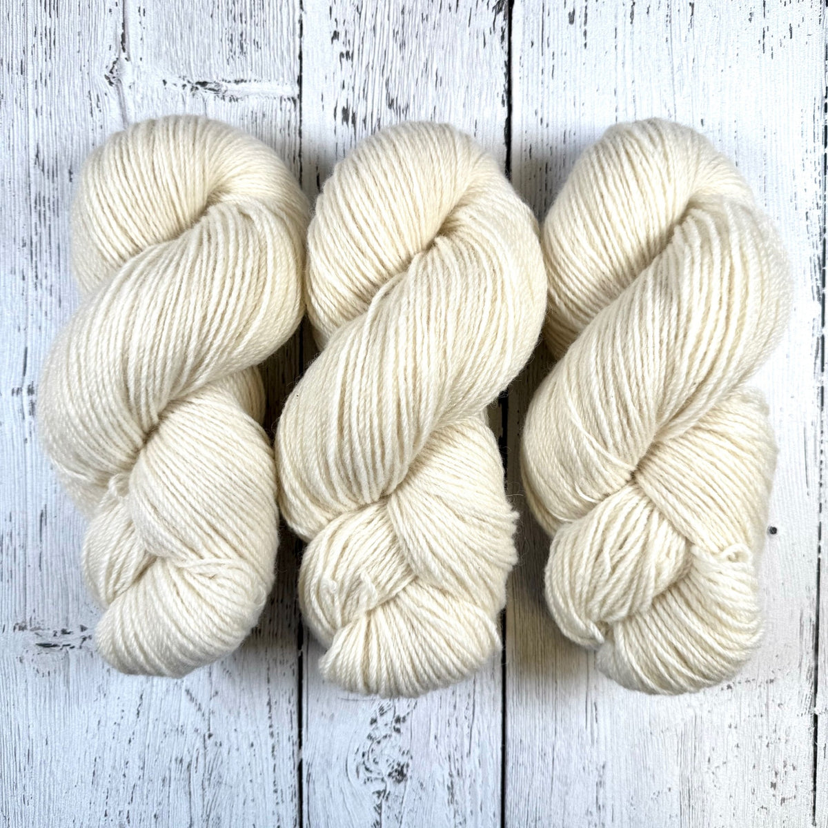 Natural White - Heritage DK (Batch 8) - Natural White - Dyed Stock