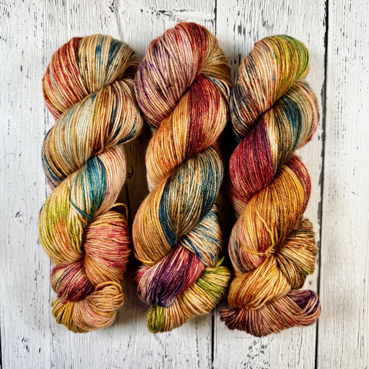 Autumn Leaves - Little Nettle Soft Fingering - Dyed Stock