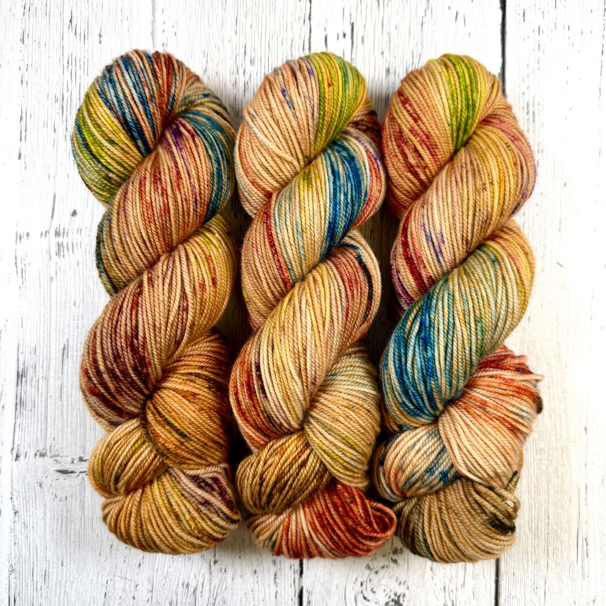Autumn Leaves - Merino DK / Light Worsted - Dyed Stock