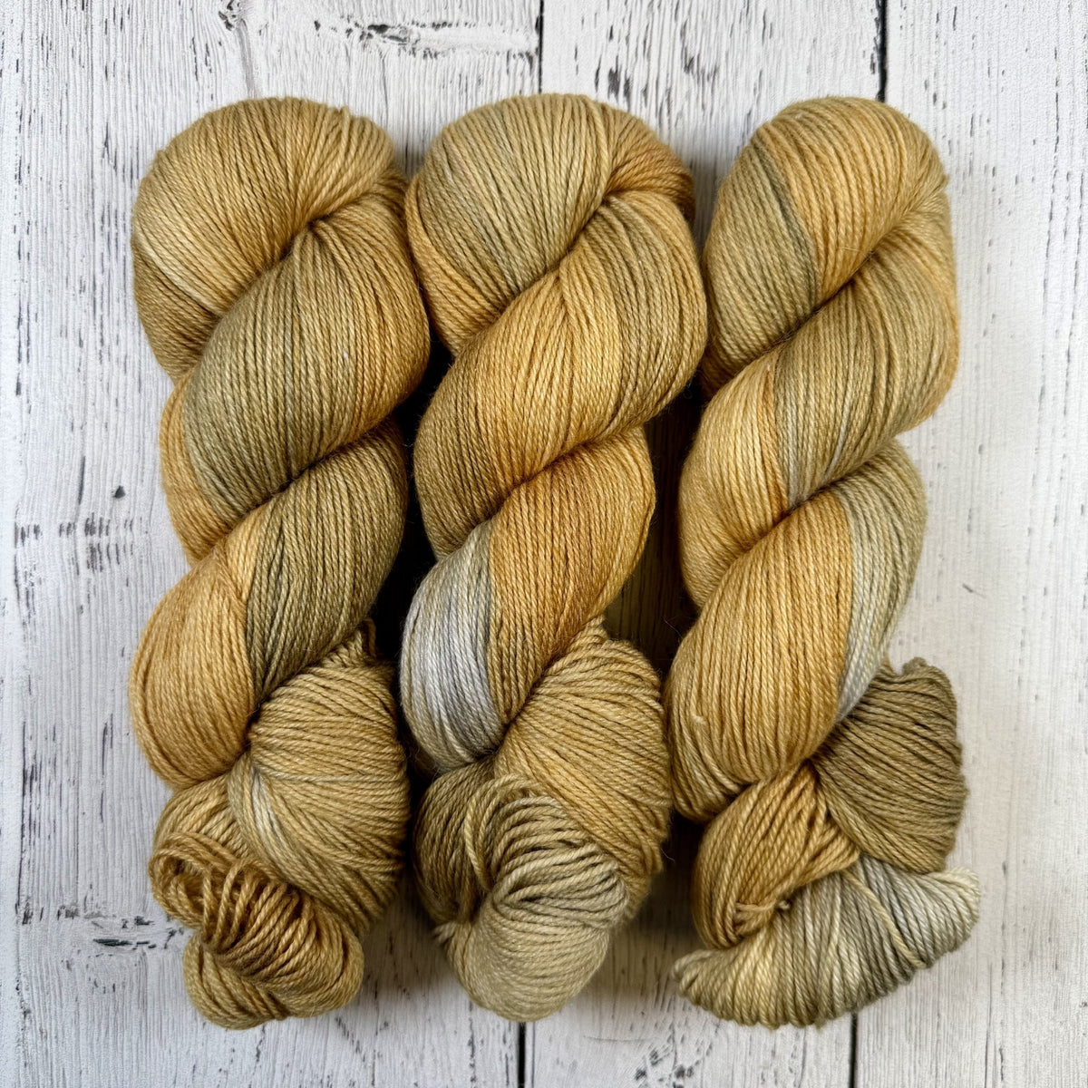 Aztec Gold - Little Nettle Soft Fingering - Dyed Stock