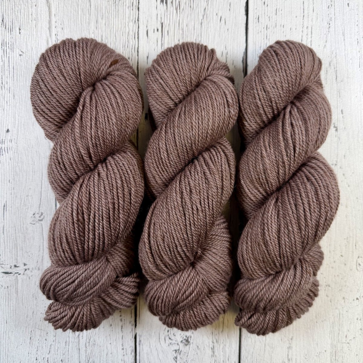 Baby Aubergine in Lascaux Worsted