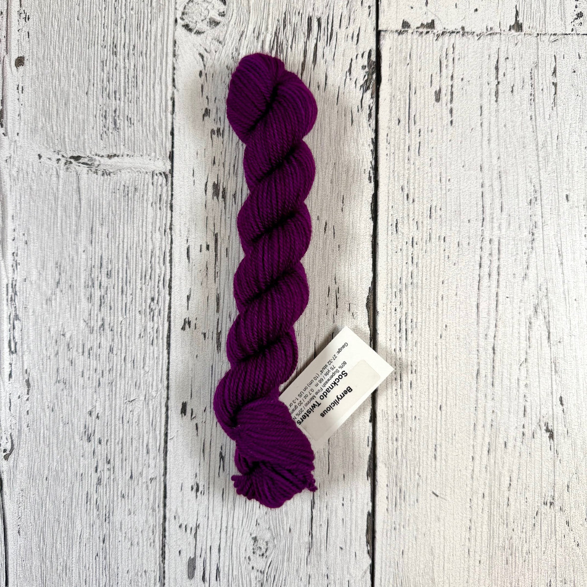 Berrylicious - Socknado Mini Twister 20 Gram - Dyed Stock