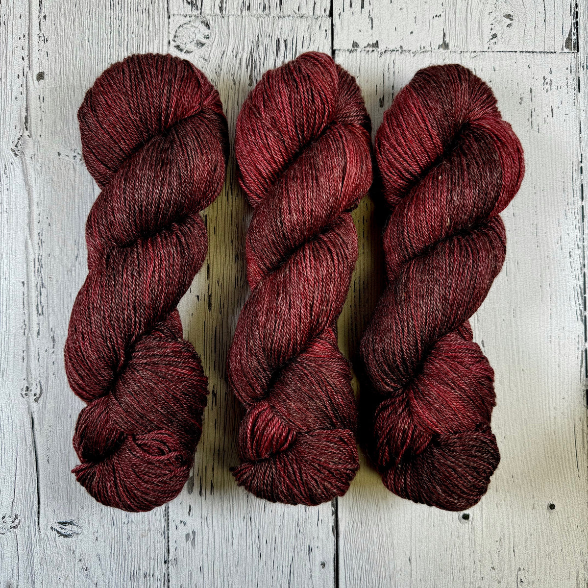 Black Cherry - Little Nettle Soft Fingering - Dyed Stock