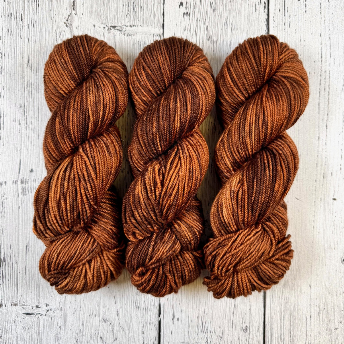 Brown Tabby - Merino DK / Light Worsted - Dyed Stock