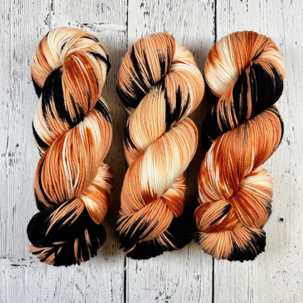 Calico Cat - Socknado Fingering - Dyed Stock