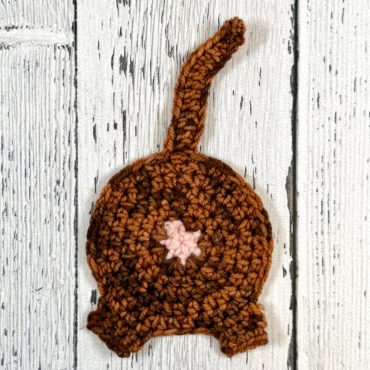 Cat Butt Coaster Yarn Only Kit