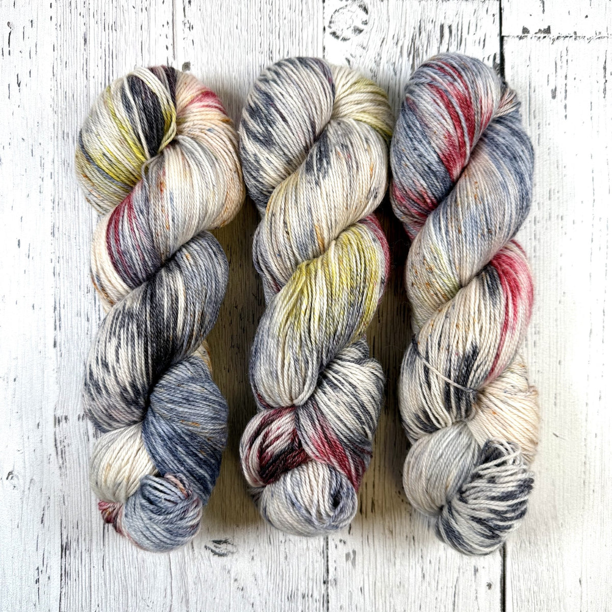 Cedar Waxwing - Little Nettle Soft Fingering - Dyed Stock