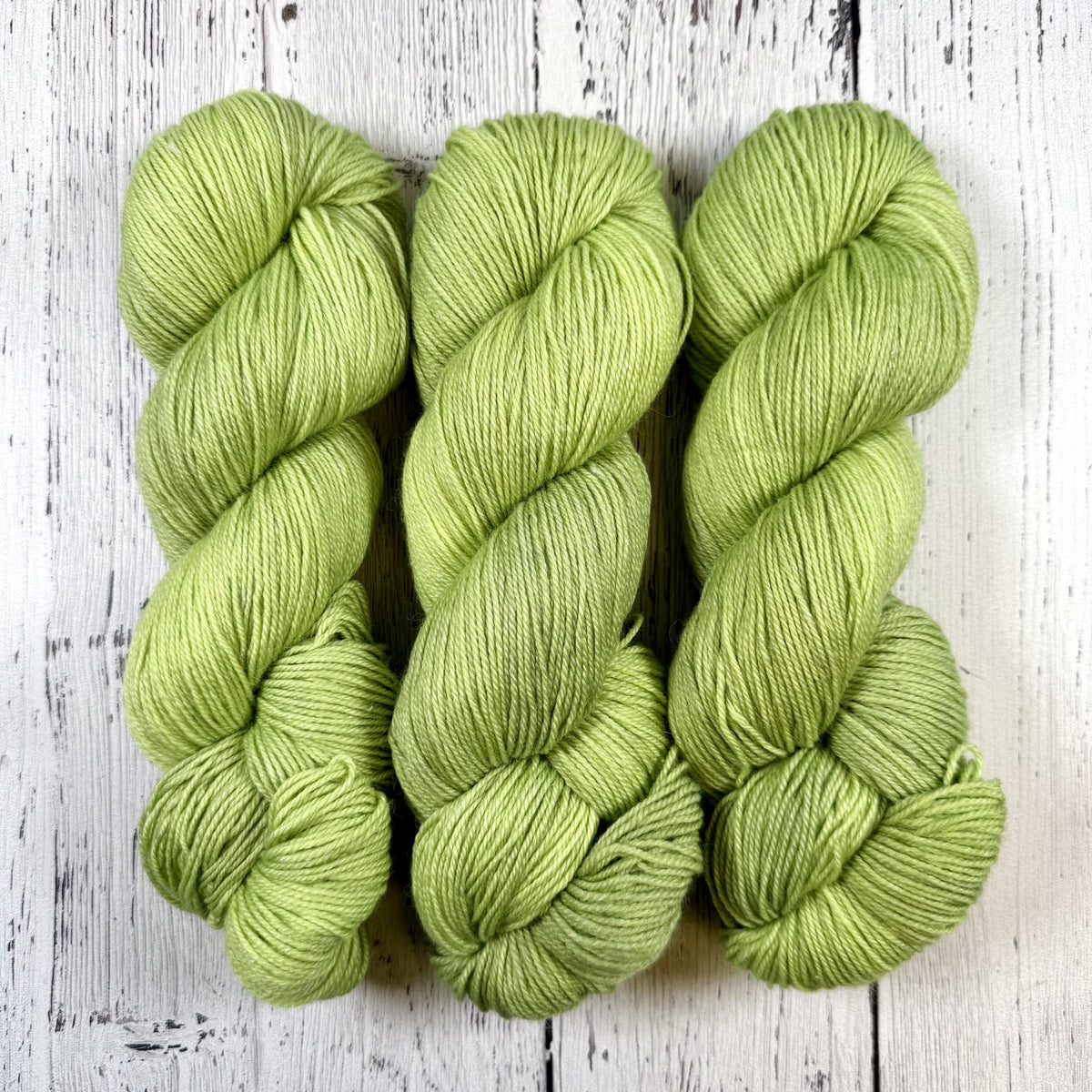 Celery - Little Nettle Soft Fingering - Dyed Stock