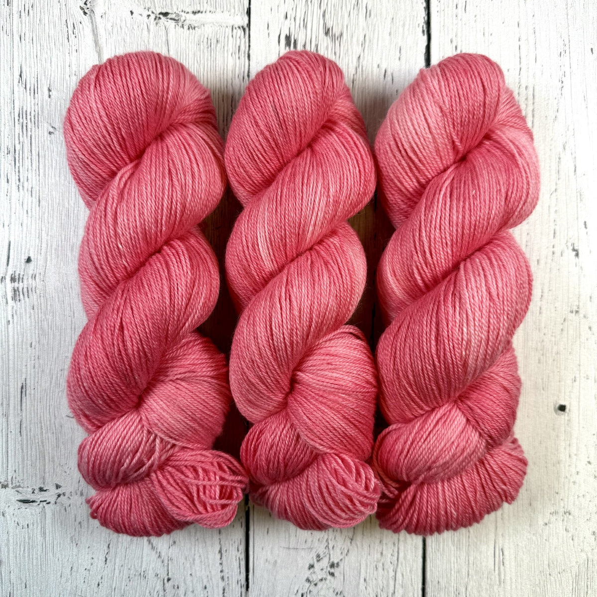 Cherry Blossom - Little Nettle Soft Fingering - Dyed Stock