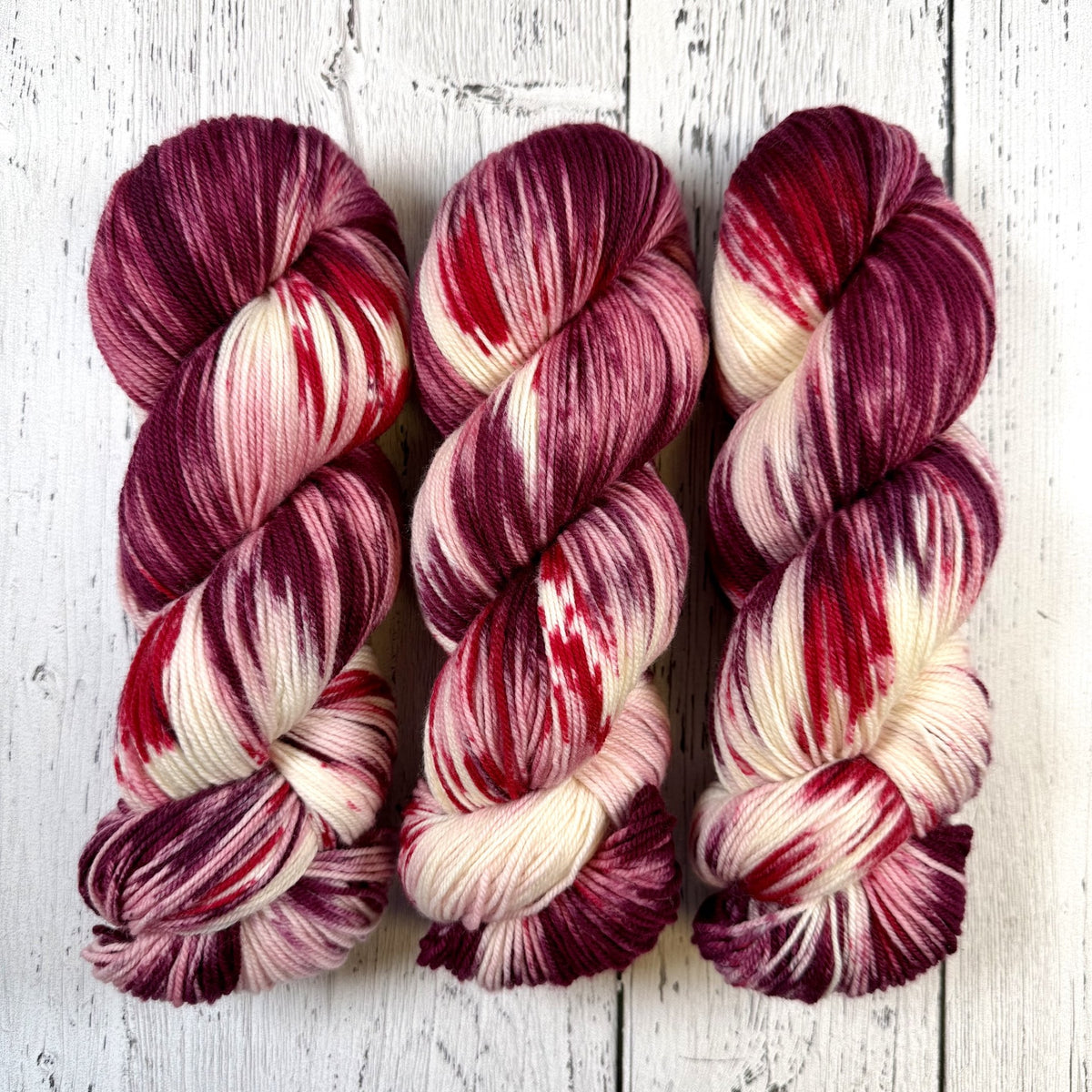 Cherry Custard in Fingering / Sock Weight