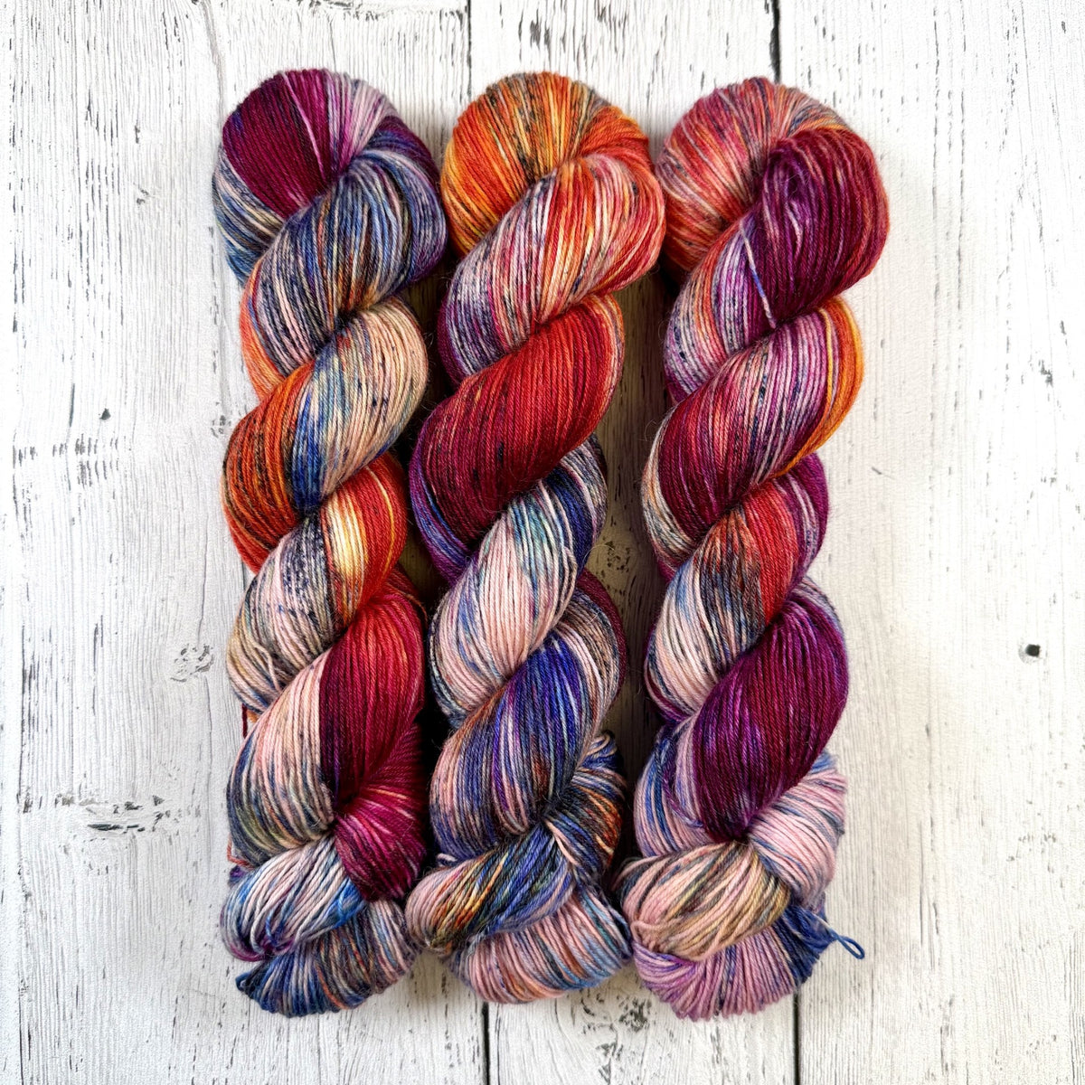Chile, Mole, Pozole - Revival Fingering - Dyed Stock