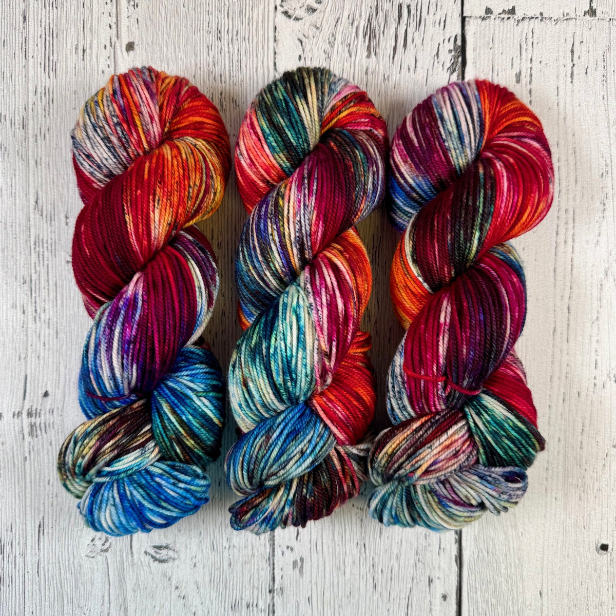 Chile, Mole, Pozole - Merino DK / Light Worsted - Dyed Stock