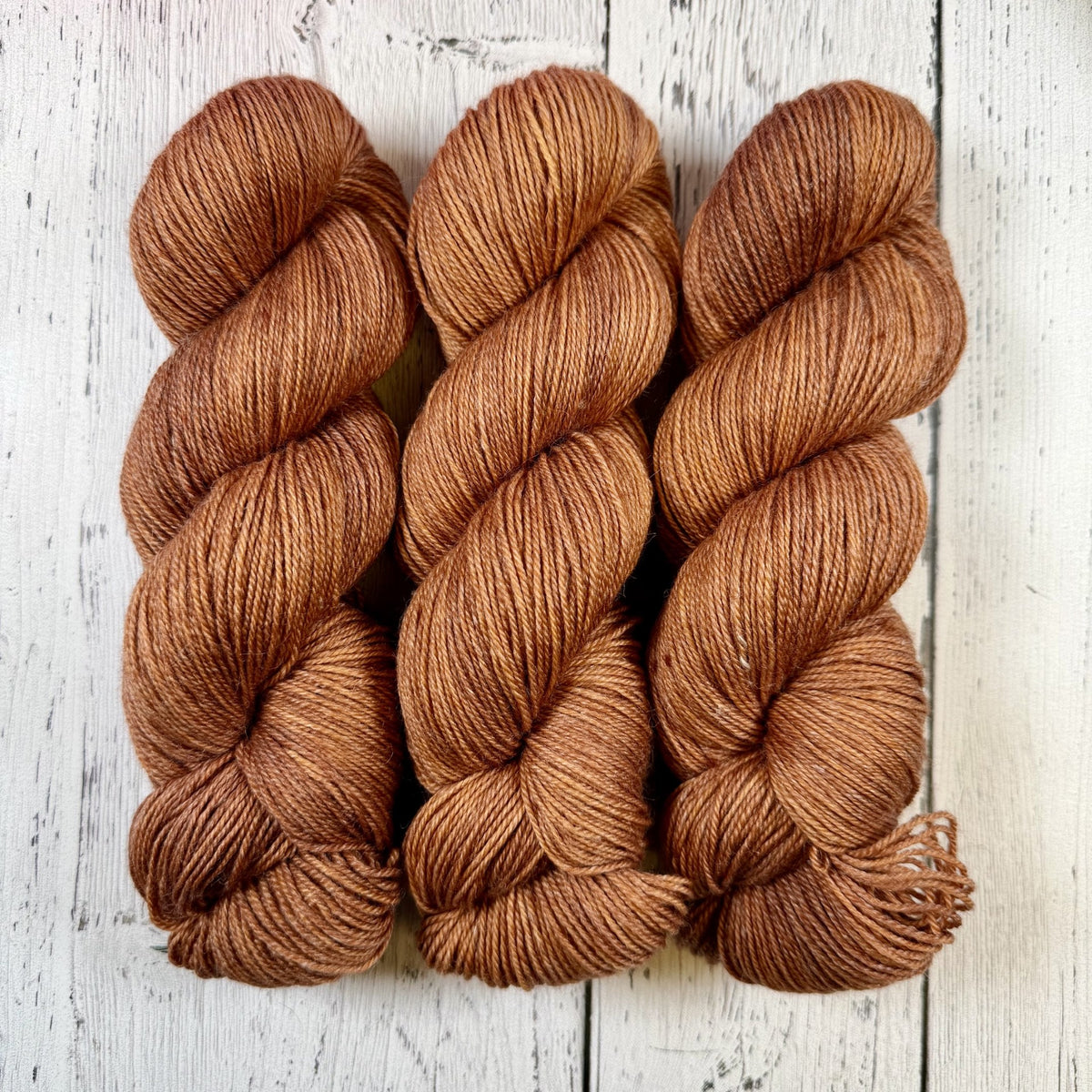 Cinnamon Toast - Little Nettle Soft Fingering - Dyed Stock