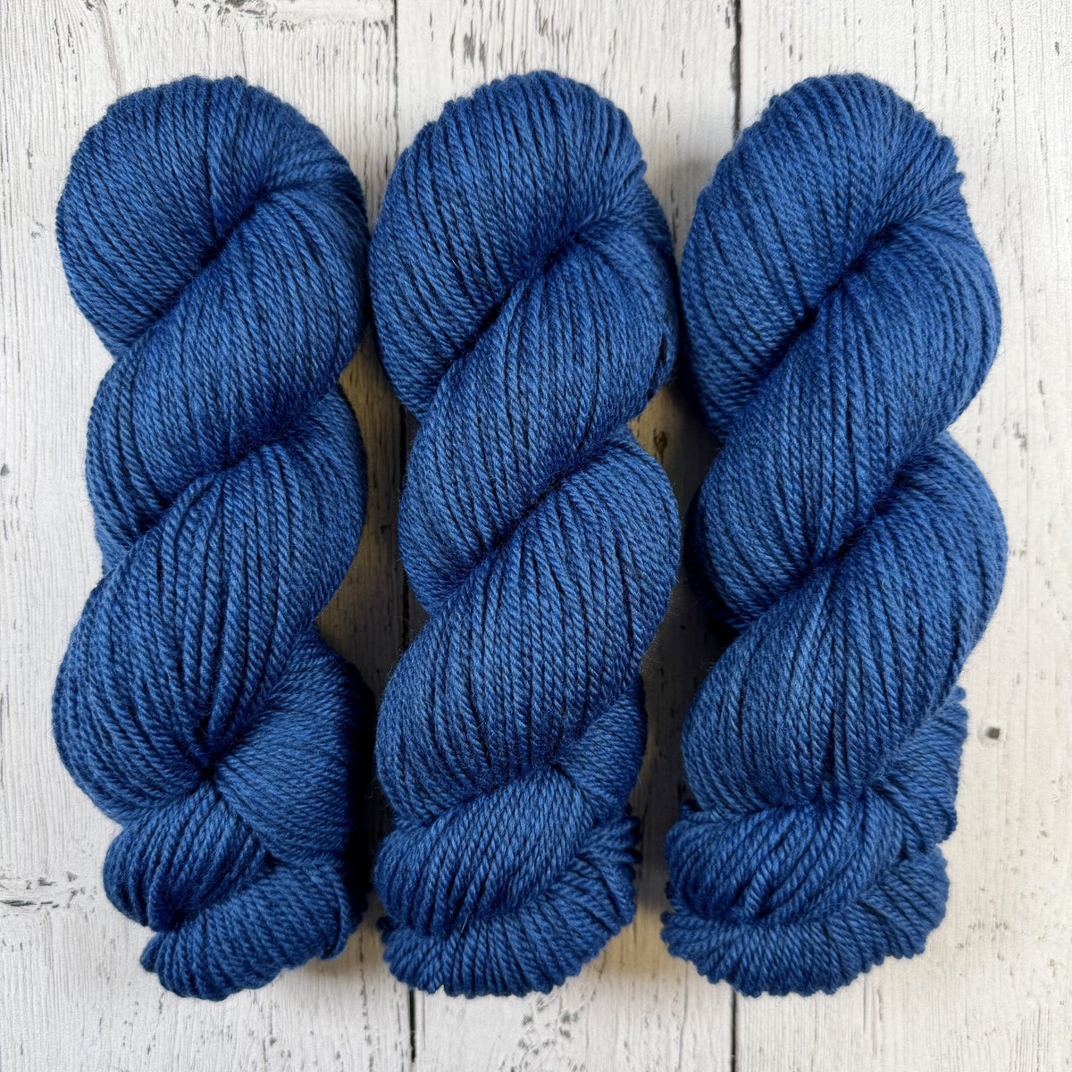 Classic Blue-Lascaux Worsted - Dyed Stock