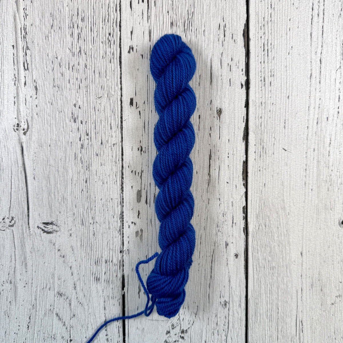 Classic Blue - Socknado Mini Twister 20 Gram - Dyed Stock